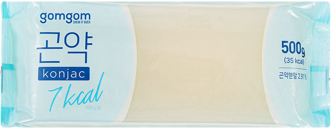 곰곰 곤약 konjac, 500g, 1개