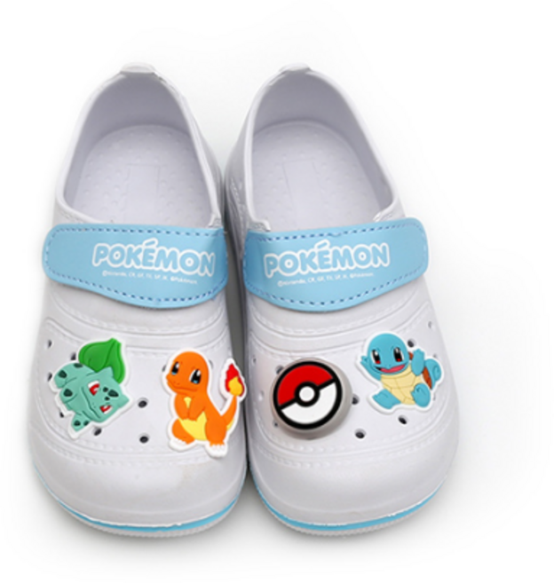 포켓몬스터 아동용 CH 꼬부기 라이팅 EVA 실내화