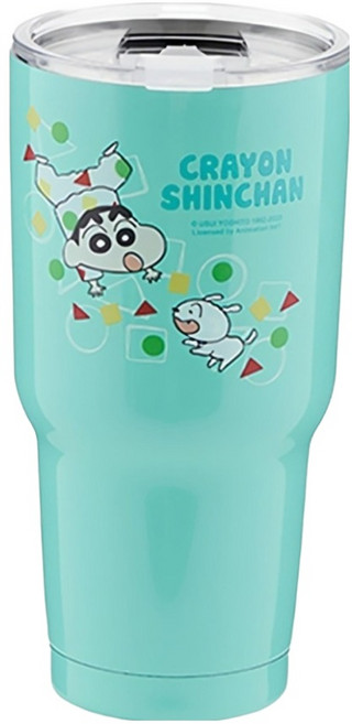 Miravivi 蠟筆小新冰霸杯, 900ml, 1個, 睡衣 綠色