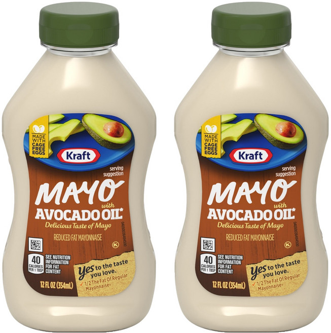 크래프트 아보카도 오일 마요네즈, 2개, 354ml