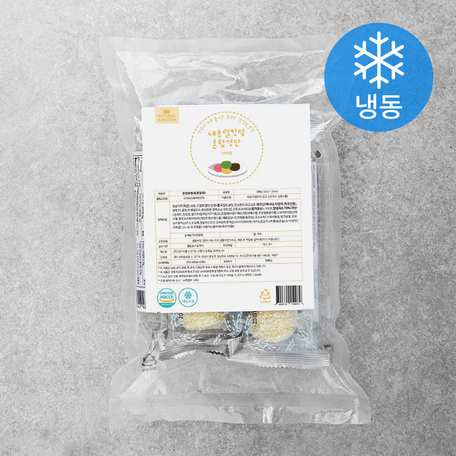 네추럴킹덤 혼합경단 (냉동), 500g, 1개입, 1개