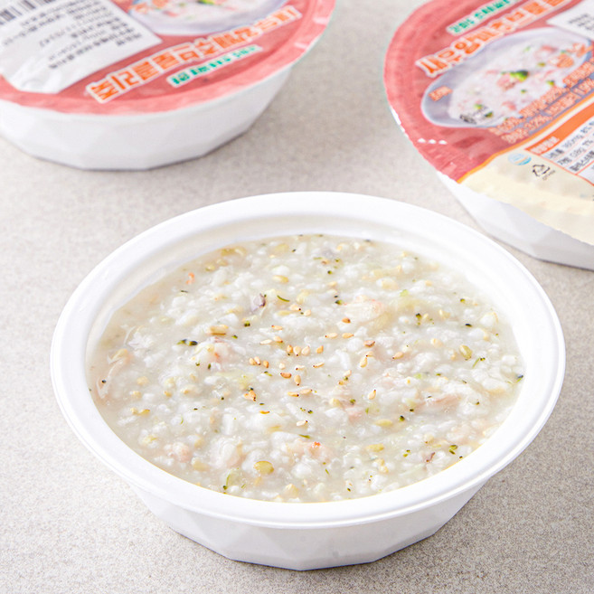 섬죽 새우양배추브로콜리죽 (냉장), 300g, 3개