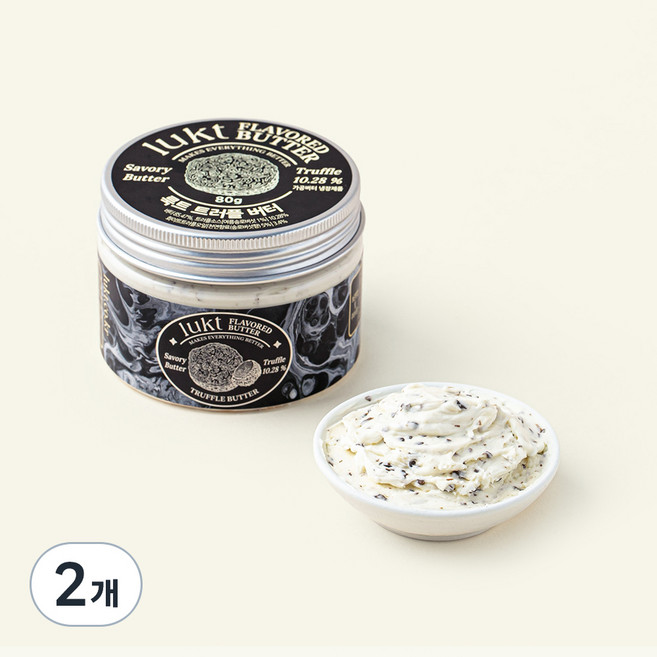 룩트 트러플 버터, 80g, 2개