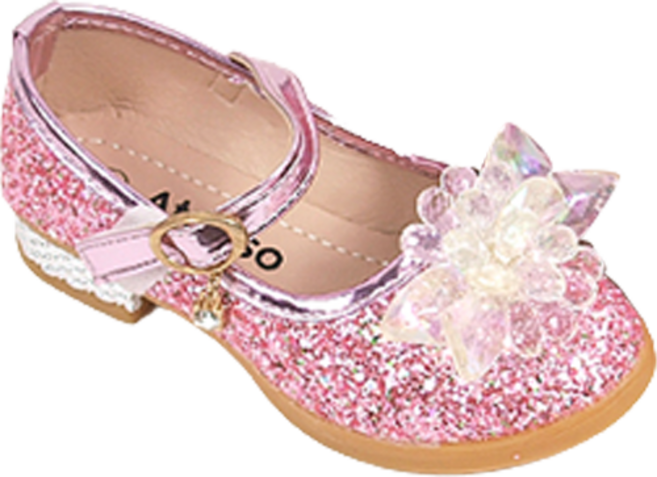 베베마루 여아용 큐빅 굽구두 9911