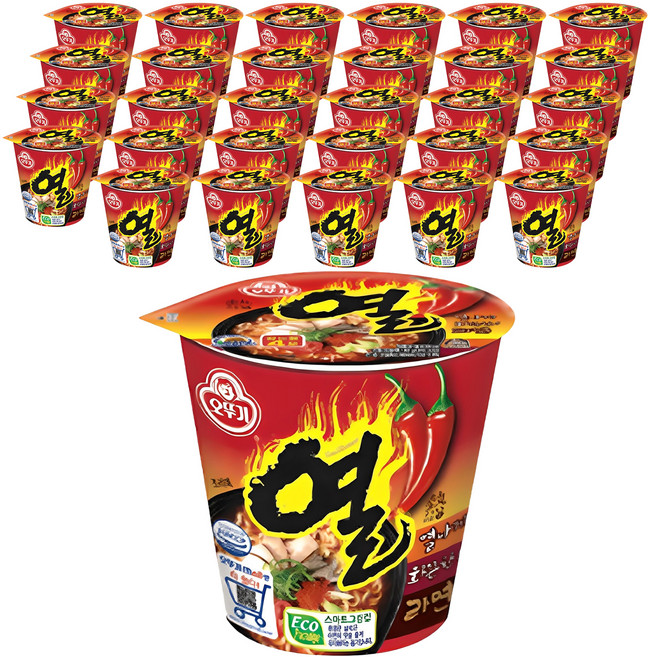 오뚜기 열라면 62g, 60개