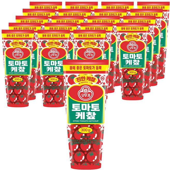 오뚜기 토마토 케챂, 300g, 20개