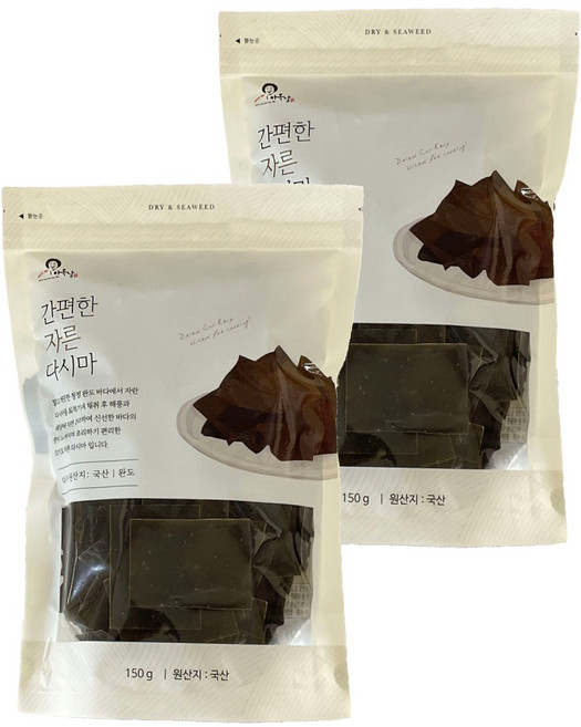AHN-OK NAM SEA FOOD 切段昆布, 150g, 2包