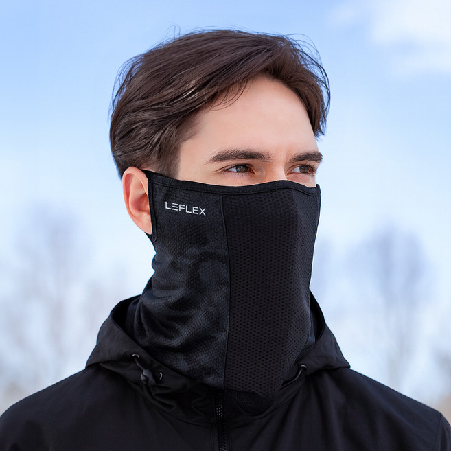 르플렉스 카모 자외선 차단 마스크, 차콜, 1개