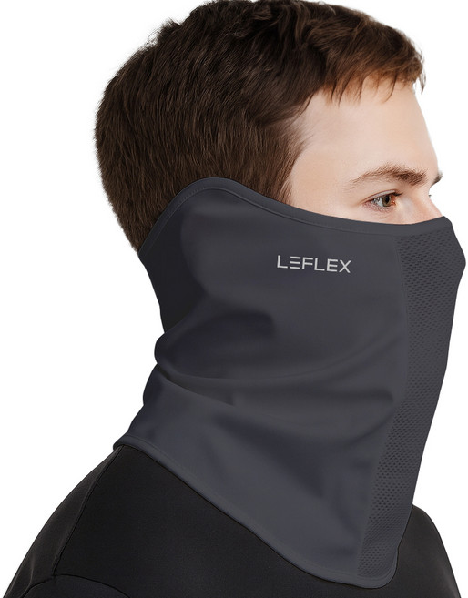 르플렉스 넥게이터 넥워머, 그레이, 1개