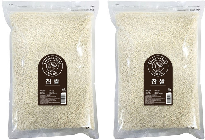 싱싱잡곡 찹쌀, 5kg, 2개