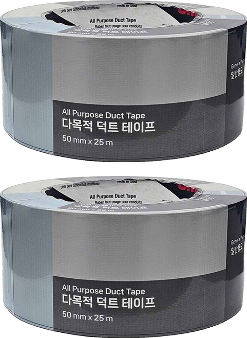 쓰리엠 다목적 덕트 테이프 은색, 2개