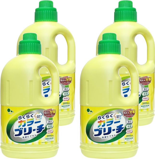 Mitsuei 酵素去污漂白劑 彩色衣物專用, 2L, 4桶