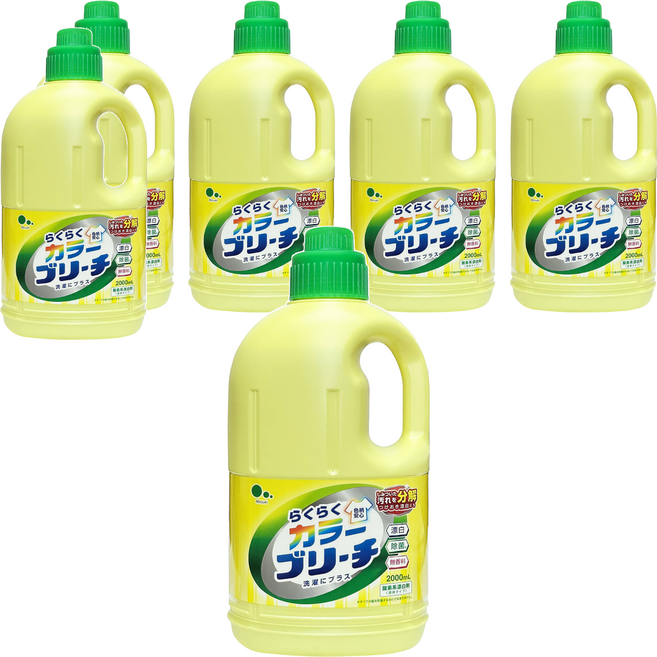 Mitsuei 酵素去污漂白劑 彩色衣物專用, 2L, 6桶