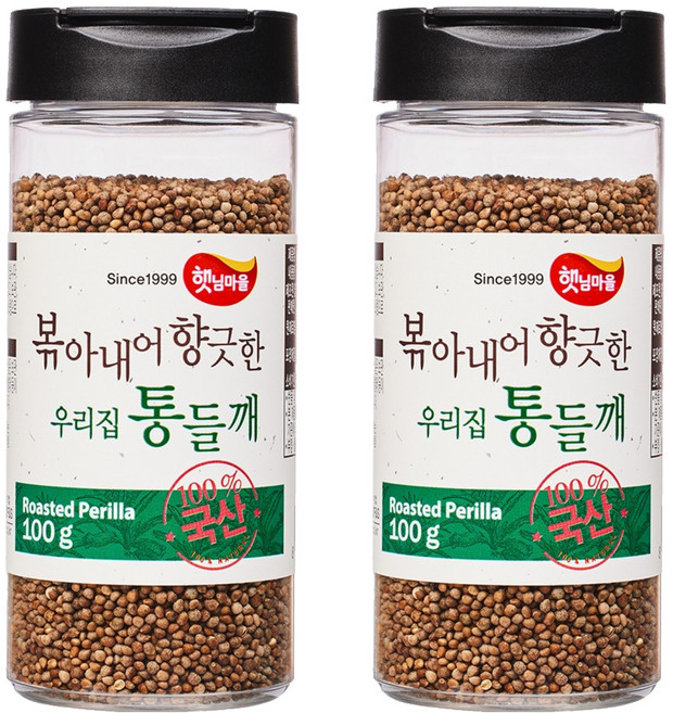 Sun Village 香噴噴的我們家國產全紫蘇籽, 2個, 100g