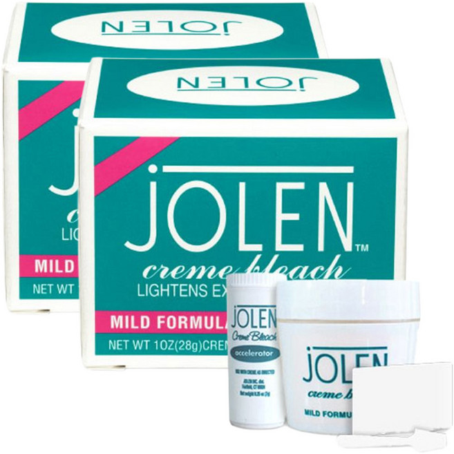 졸렌 크림 블리치 마일드 탈색제, 35g, 2개