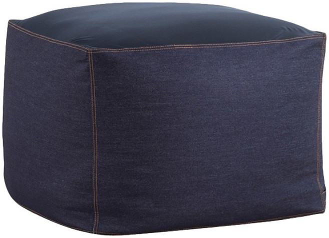 葉子小舖 懶骨頭沙發 主體 + 套子 65 x 65 x 43cm, 牛仔藏青