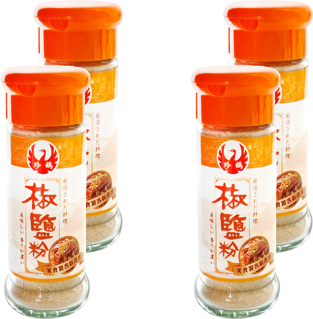 珍鶴 椒鹽粉, 40g, 4瓶