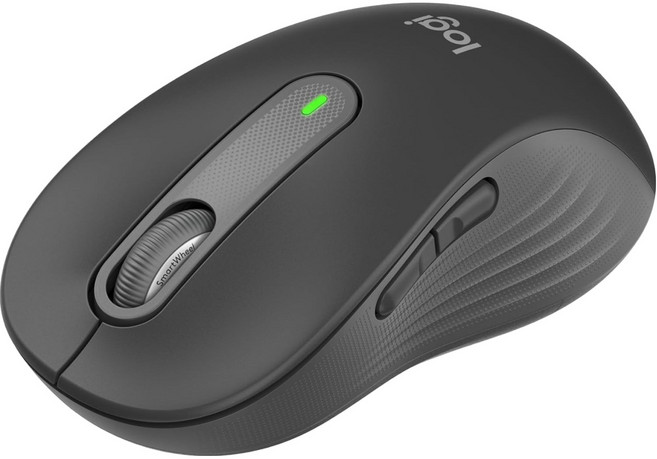 logitech 羅技 SIGNATURE M650 多工靜音 無線滑鼠, MR0091, 石墨灰