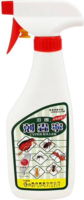 澄朗 剋蟲靈 450ml, 1入, 1瓶