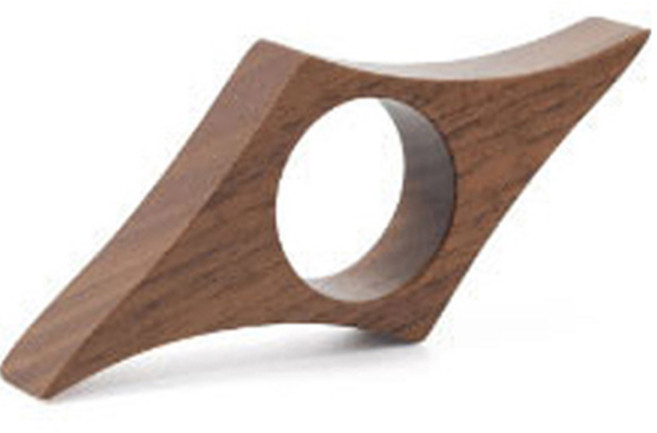 원목 엄지 책갈피 M, 브라운, 1개