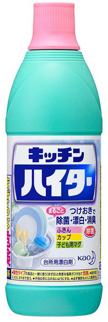 Kao 花王 Haiter 廚房漂白清潔劑, 600ml, 1瓶