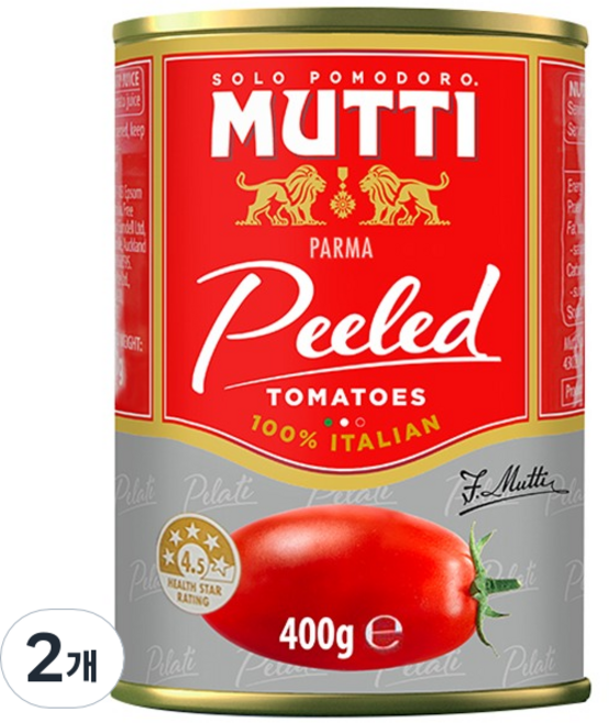 무티 필드 토마토 소스, 2개, 400g