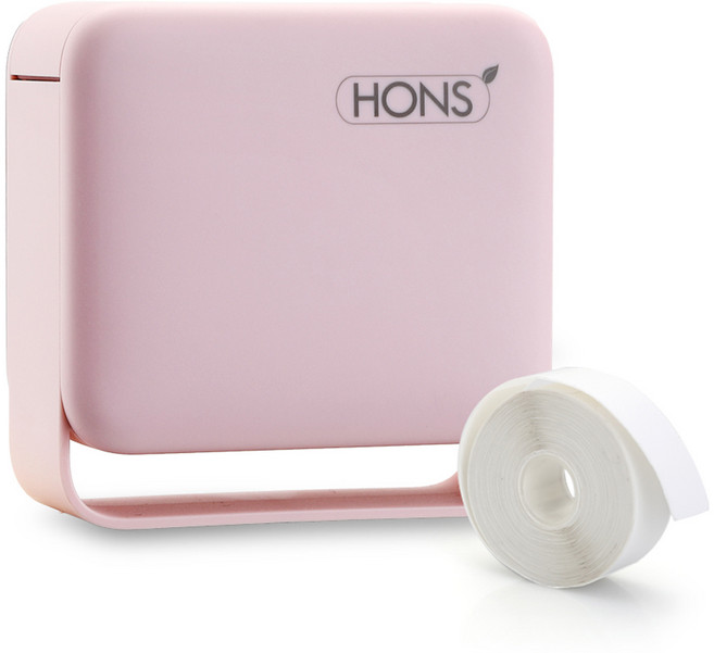 혼스 감열식 라벨프린터, 1개, HSRP-301P(Pink)