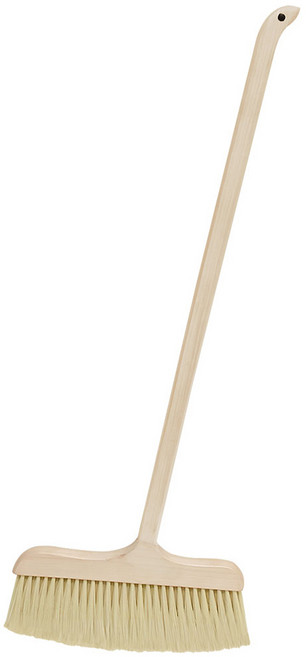 월드크린 라운 돈모방비 빗자루 대, 1개, 혼합색상