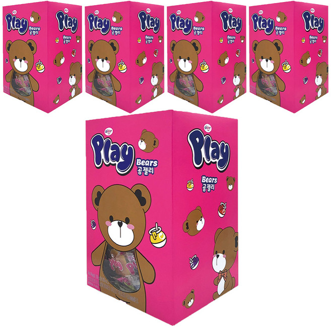 알도르플레이 베어 젤리 100개입, 700g, 5개