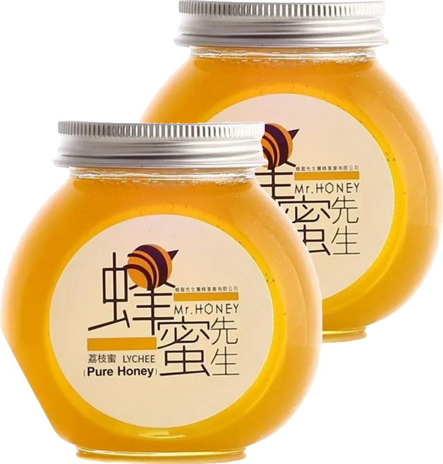 Mr.HONEY 蜂蜜先生 荔枝蜜, 240g, 2罐