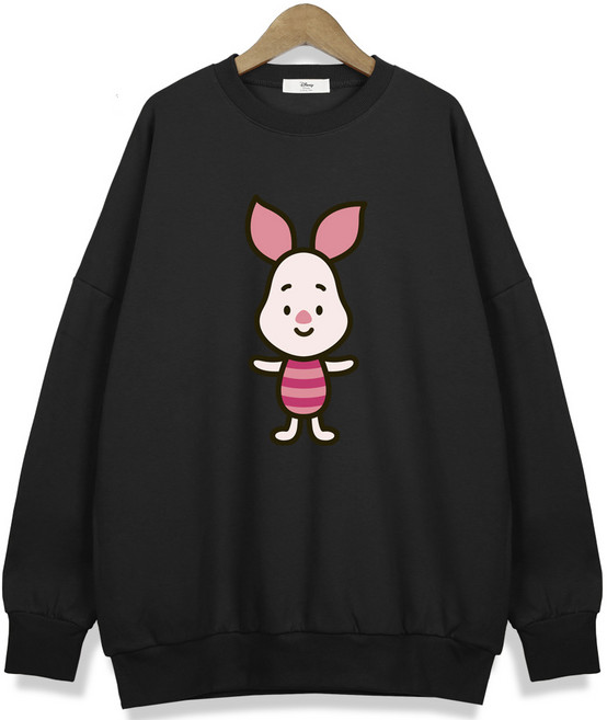 디즈니 오버핏 맨투맨 티셔츠 RTN537