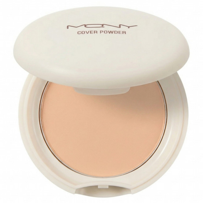 MACQUEEN NEWYORK 遮瑕粉餅 9g, Light Beige, 1個