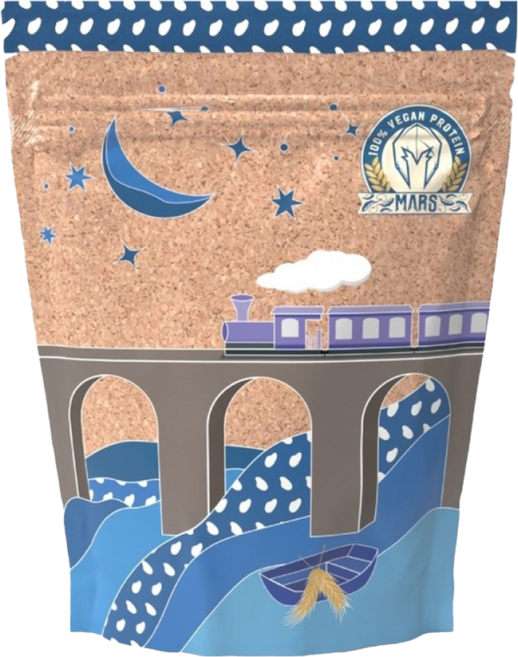 MARS 戰神 VEGAN 大豆蛋白 全素 芝麻無甜風味, 1kg, 1包