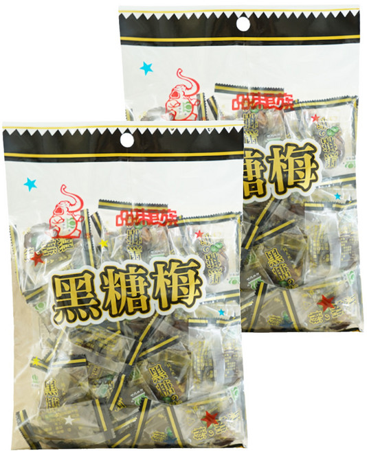 品味食族 黑糖梅, 200g, 2袋