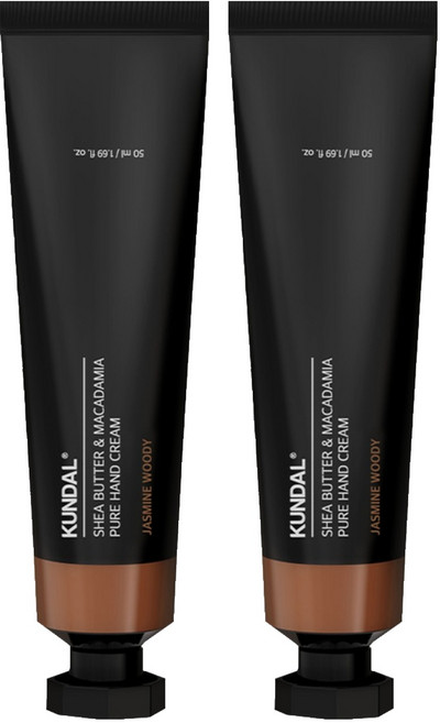 KUNDAL 昆黛爾 香薰版護手霜 茉莉木香, 50ml, 2條