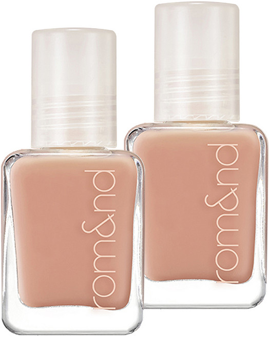 롬앤 무드 페블 하드너 03 너티 코어, 7ml, 2개