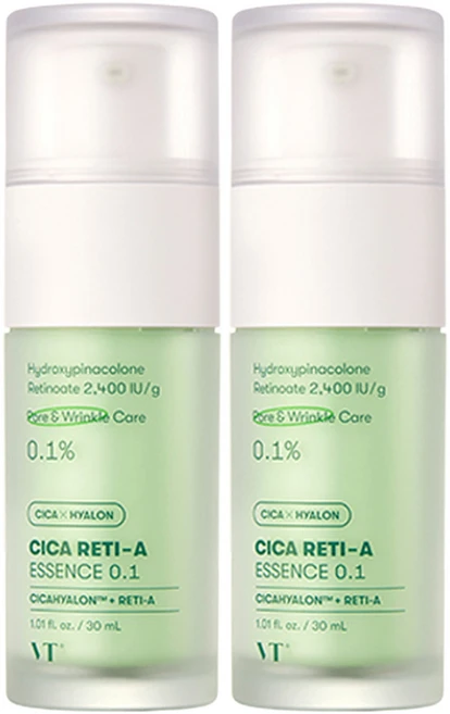 브이티코스메틱 시카 레티-에이 에센스 0.1, 30ml, 2개 - 쿠팡