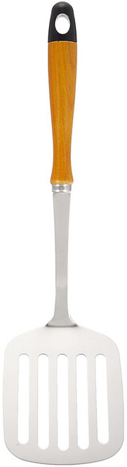 FREIZ 和平 木柄不鏽鋼鍋鏟, 1個