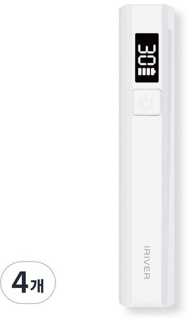 아이리버 UV LED 젤 네일 손 건조기 램프 IYL-100, 4개, 화이트