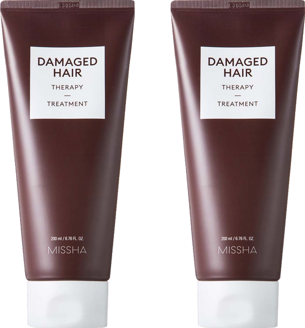 [2입기획] 미샤 데미지드 헤어 테라피 트리트먼트, 200ml, 2개