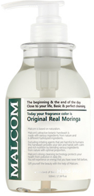 말콤 오리지널 리얼 모링가 핸드워시, 1개, 520ml