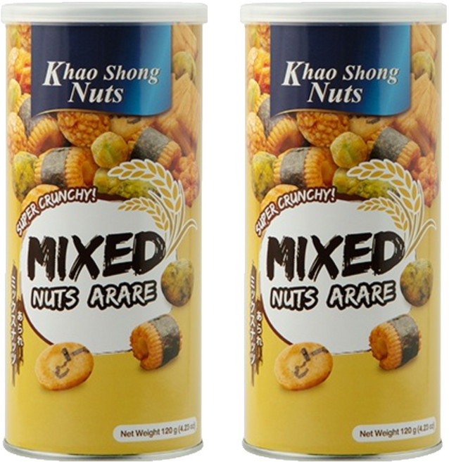 카오숑 믹스넛 아라레, 120g, 2개