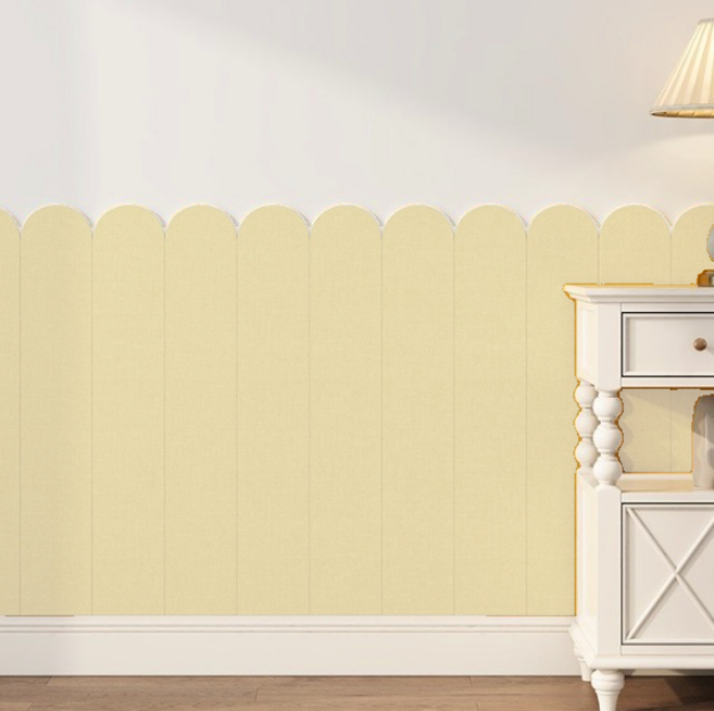 올리웰 접착형 충돌방지 인테리어 벽장식, 베이지