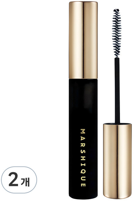 [비건뷰티] 마르시끄 인리치드 속눈썹 영양제 블랙, 7.5ml, 2개