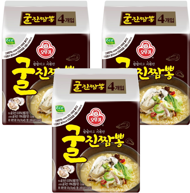 OTOKI 不倒翁 真牡蠣風味拉麵, 12包