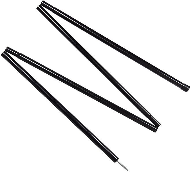 벅703 지주폴 타프 폴대 블랙, 2개