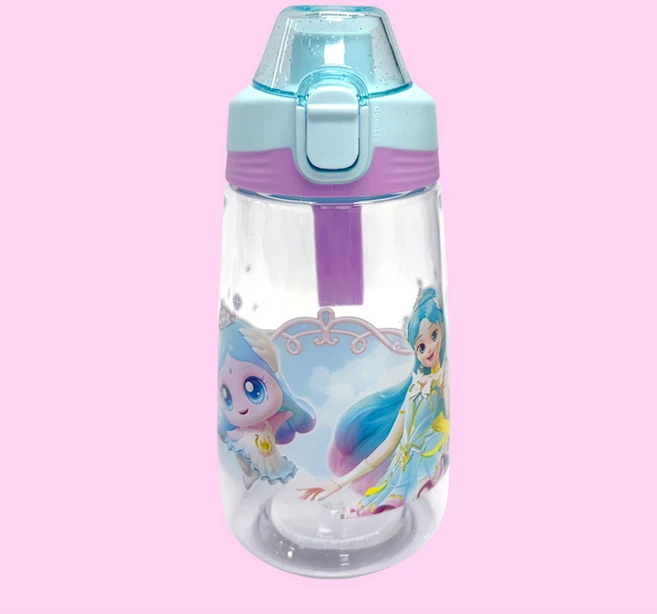 유유 아동용 프린세스 캐치티니핑 손잡이 원터치 보틀, 사뿐핑, 1개, 500ml - 쿠팡