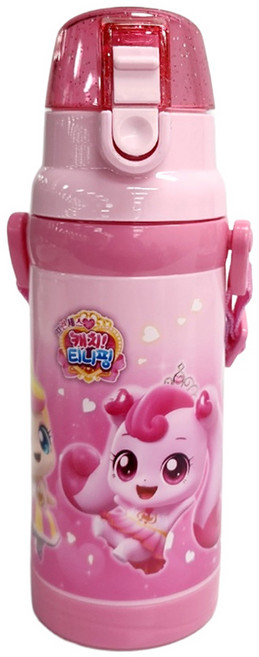 르번 프린세스 캐치티니핑 안심락 원터치 보틀, 혼합색상, 1개, 470ml