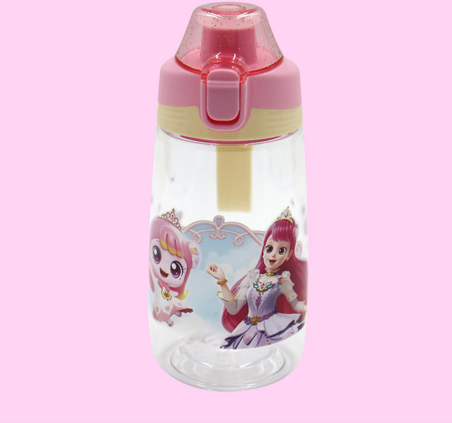 유유 아동용 프린세스 캐치티니핑 손잡이 원터치 보틀, 아름핑, 1개, 500ml