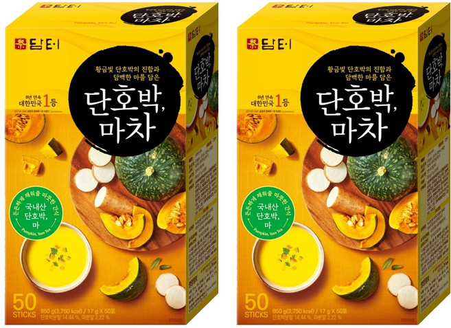 담터 단호박마차, 17g, 50개입, 2개